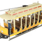 Bachmann 93938 G Scale United Traction Co Motorized Open Street Car EX/Box