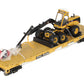 MTH 20-98448 O TTX Flatcar w/ 580B Harvester with HH65 Cutting Head #80385 LN/Box