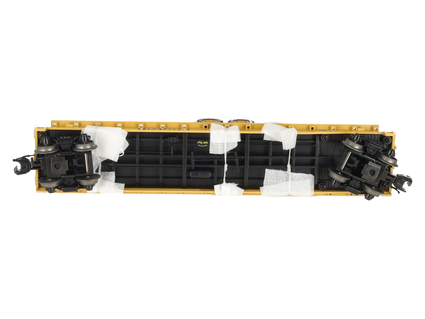 MTH 20-98448 O TTX Flatcar w/ 580B Harvester with HH65 Cutting Head #80385 LN/Box