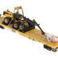 MTH 20-98448 O TTX Flatcar w/ 580B Harvester with HH65 Cutting Head #80385 LN/Box