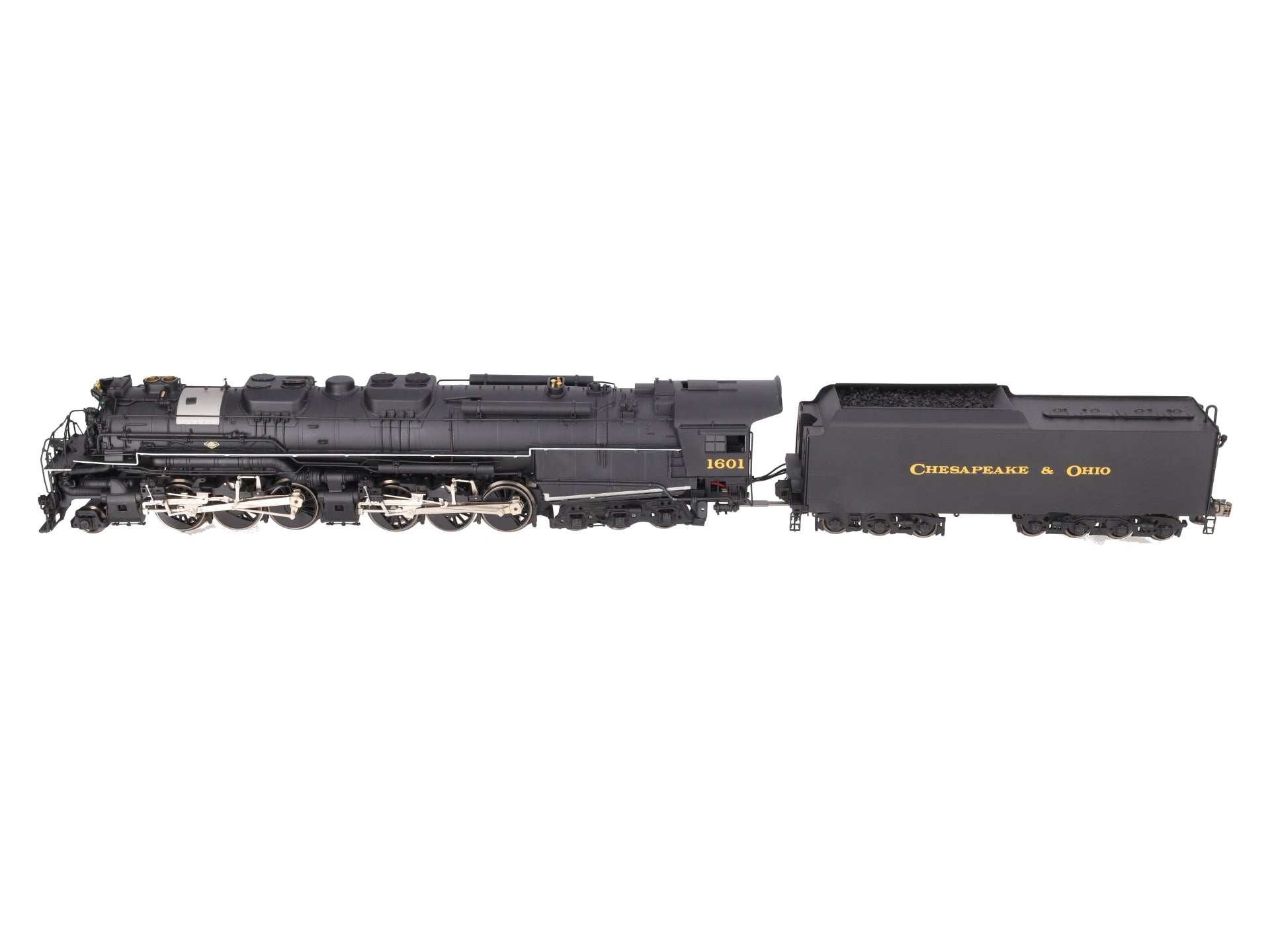 3rd Rail 1601 BRASS C&O Allegheny 2-6-6-6 Steam Locomotive #1601 w/PS1 by QSI EX/Box