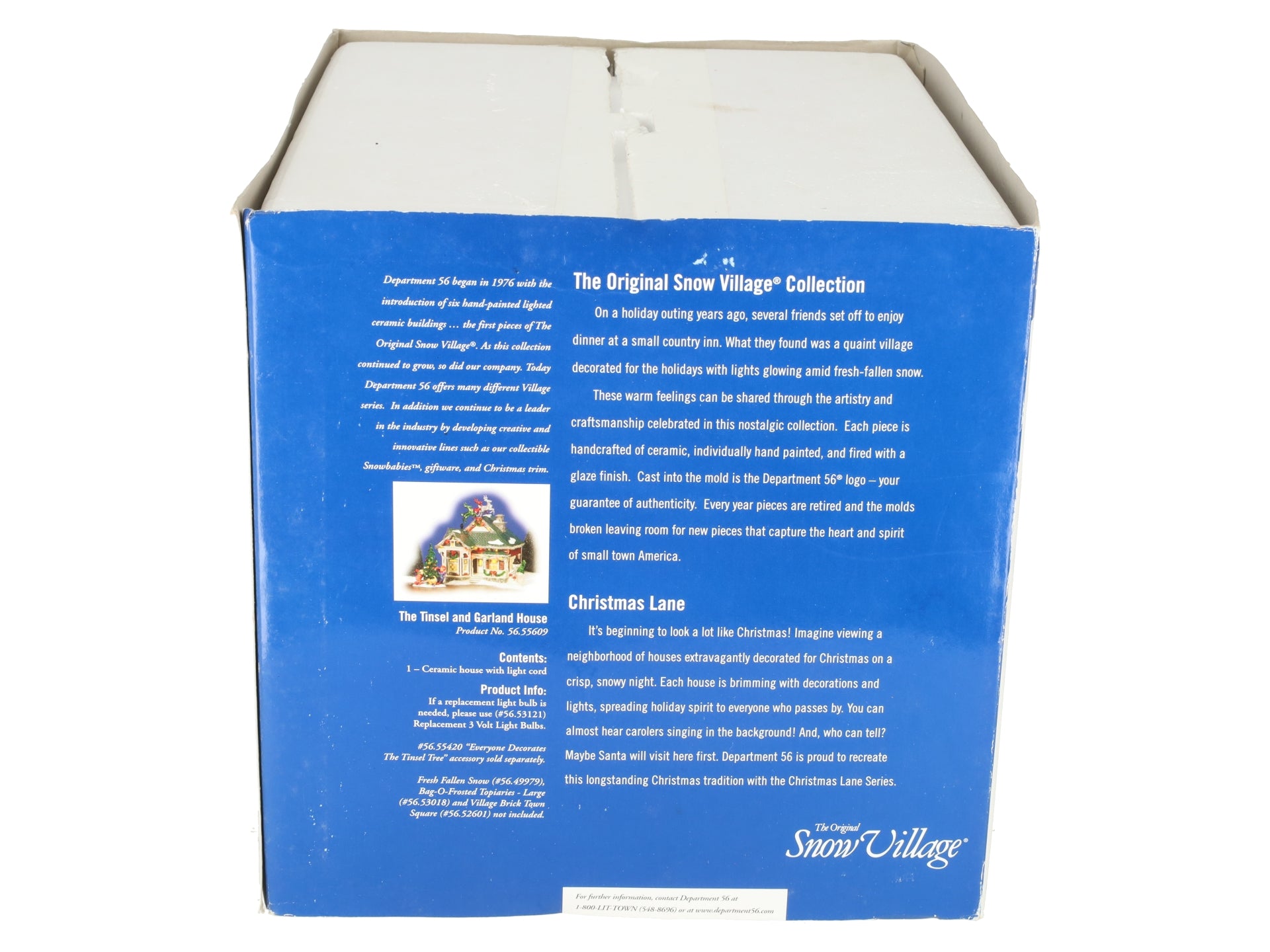 Dept 56 56.55609 Snow Village-Christmas Lane 