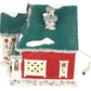 Dept 56 56.55609 Snow Village-Christmas Lane "The Tinsel and Garland House LN/Box