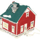 Dept 56 56.55609 Snow Village-Christmas Lane "The Tinsel and Garland House LN/Box