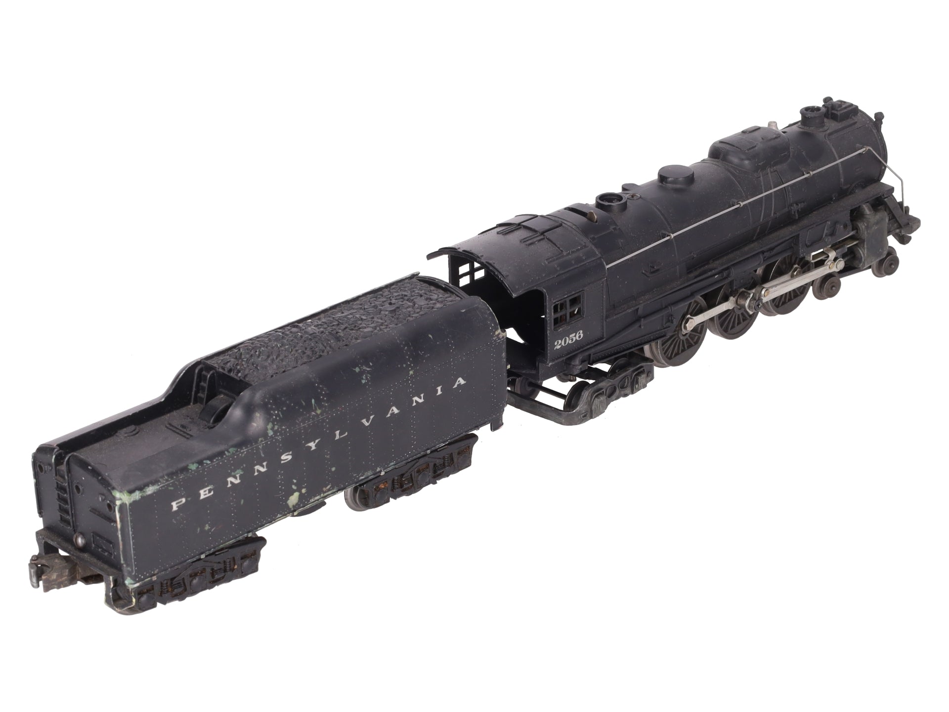 Lionel 2056 Vintage O 4-6-4 Steam Locomotive & 2671W Tender VG