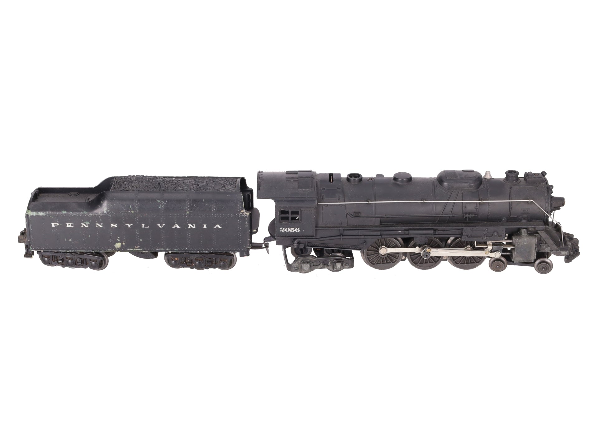 Lionel 2056 Vintage O 4-6-4 Steam Locomotive & 2671W Tender VG