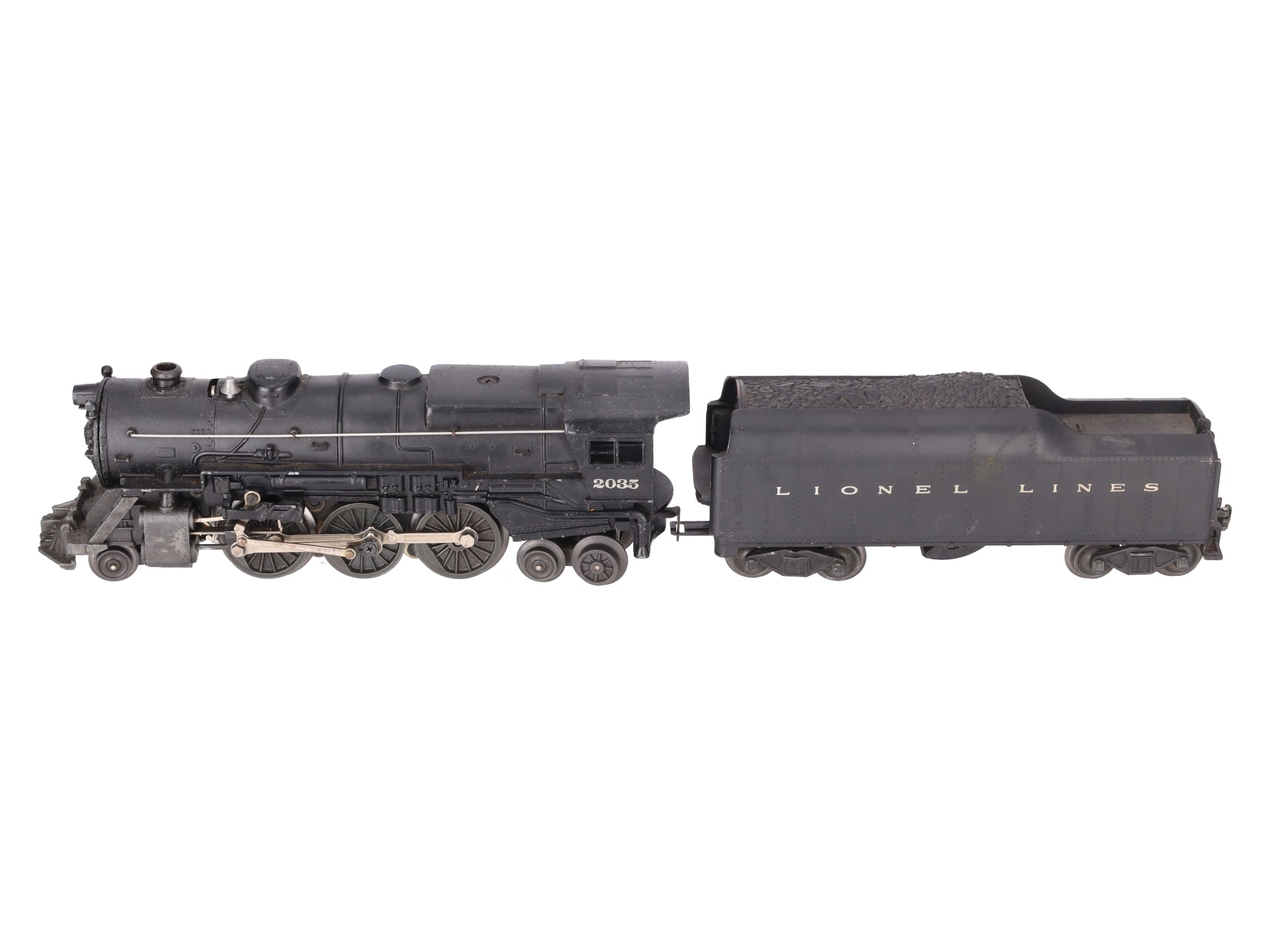 Lionel 2035 Vintage O Lionel Lines 2-6-4 Die-Cast Postwar Steam Loco w/Tender VG