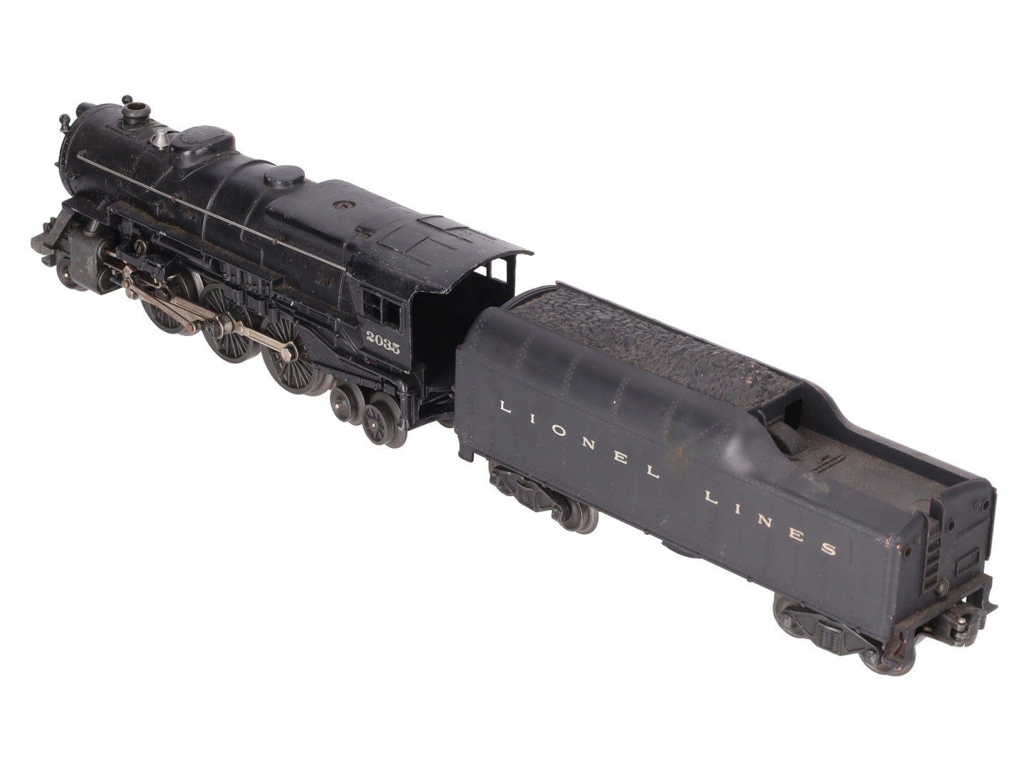 Lionel 2035 Vintage O Lionel Lines 2-6-4 Die-Cast Postwar Steam Loco w/Tender VG