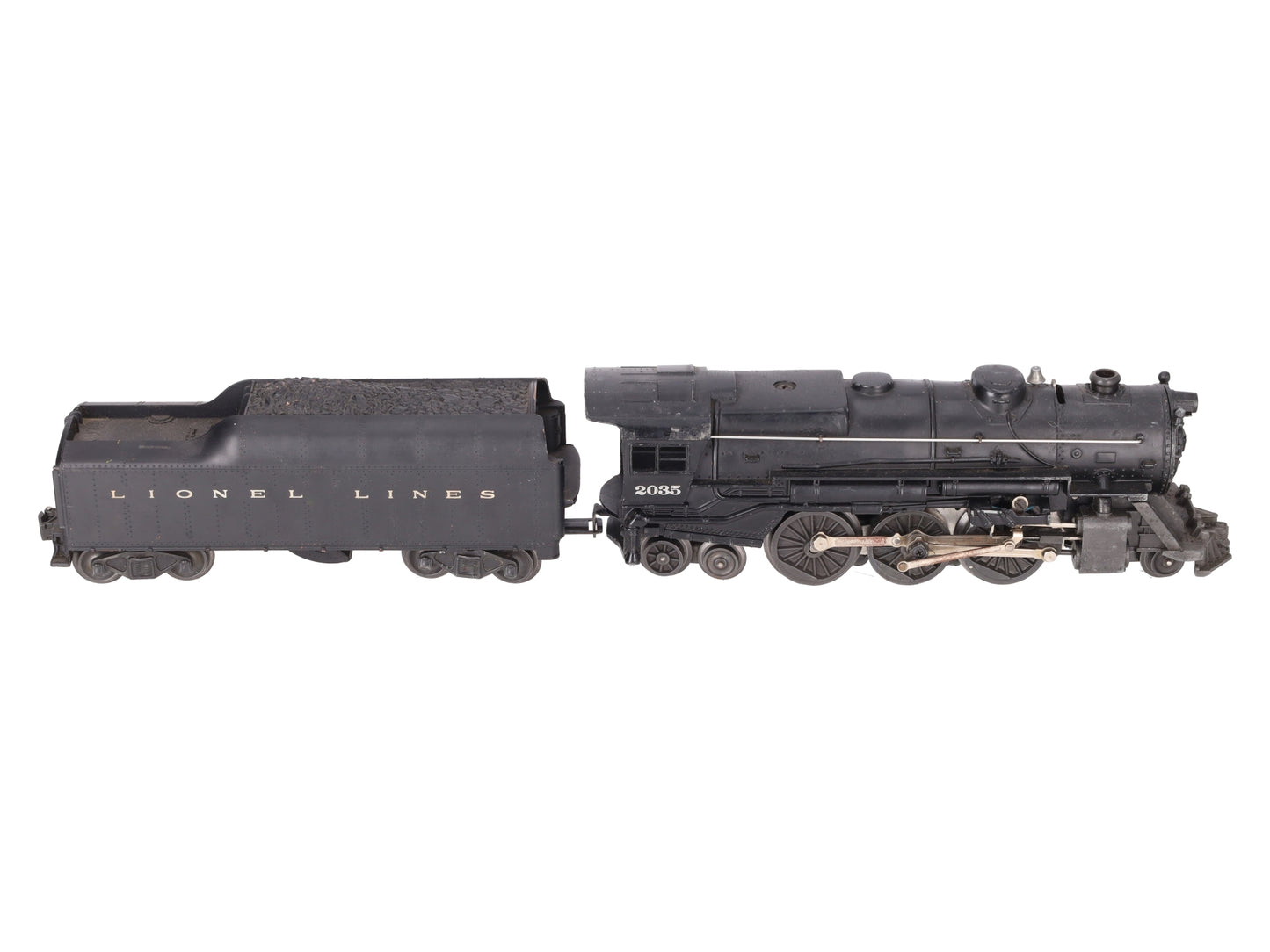 Lionel 2035 Vintage O Lionel Lines 2-6-4 Die-Cast Postwar Steam Loco w/Tender VG