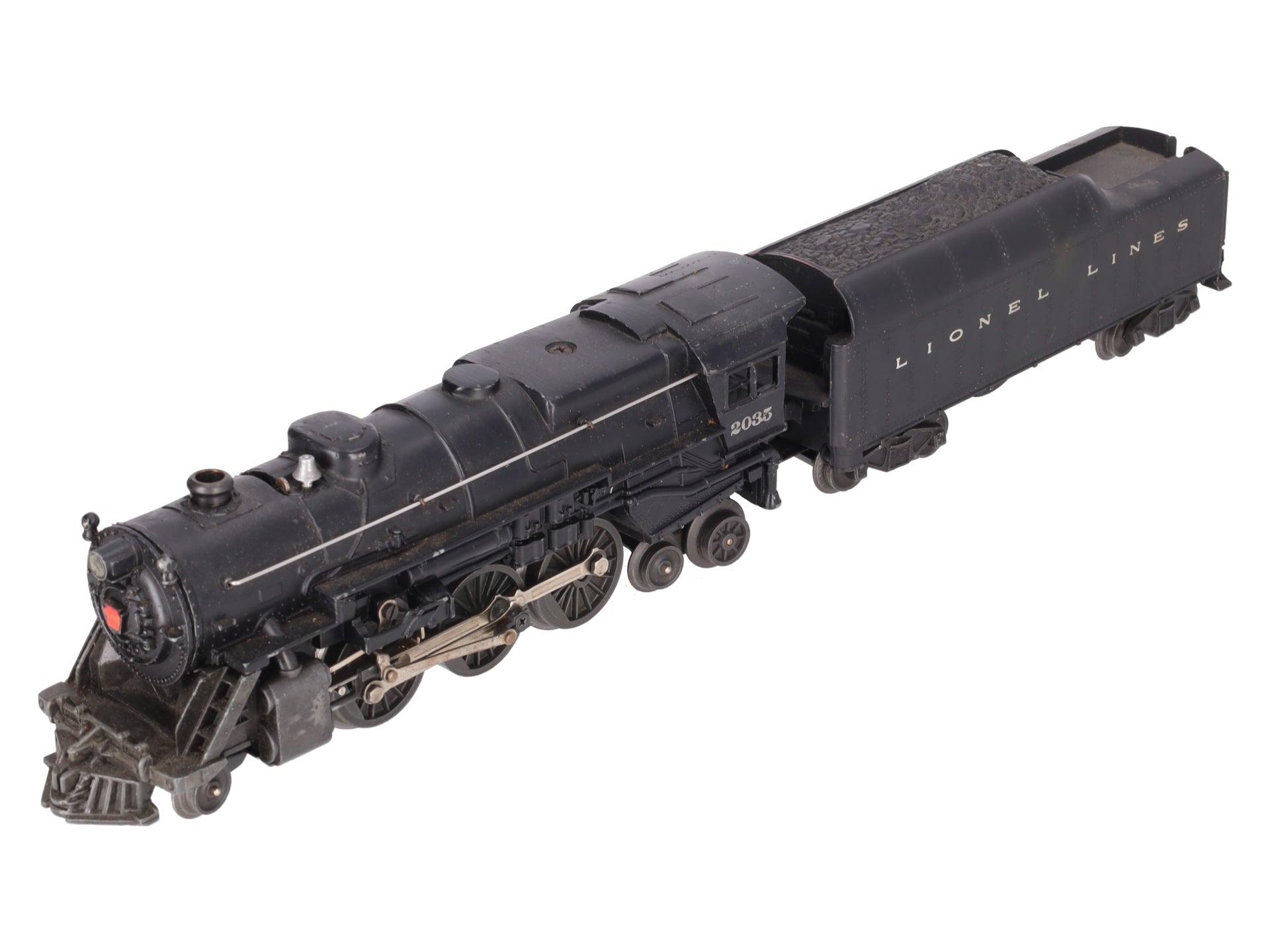 Lionel 2035 Vintage O Lionel Lines 2-6-4 Die-Cast Postwar Steam Loco w/Tender VG