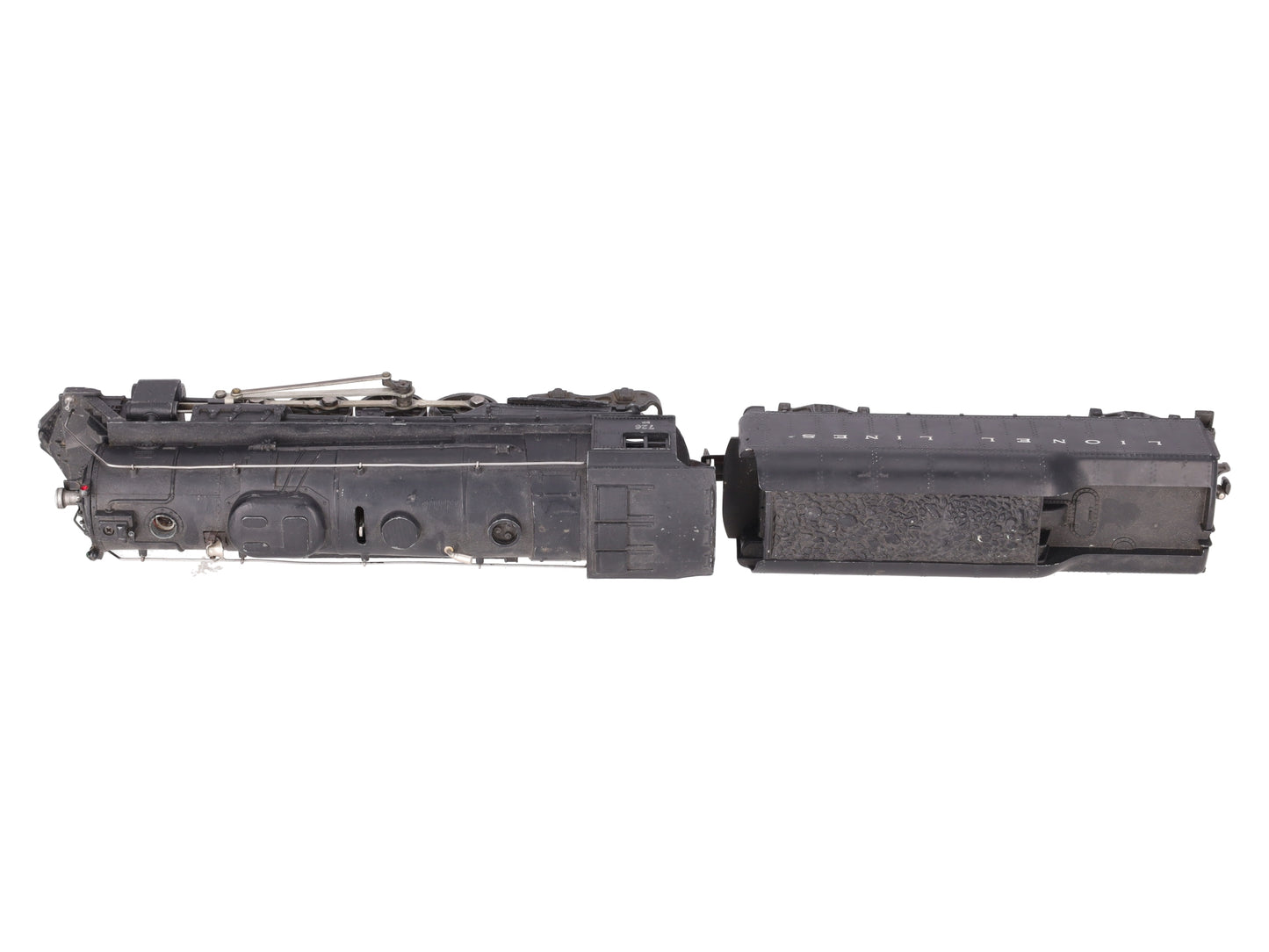 Lionel 726 Vintage O Pennsylvania 2-8-4 Die-Cast Locomotive & 2046W Tender VG