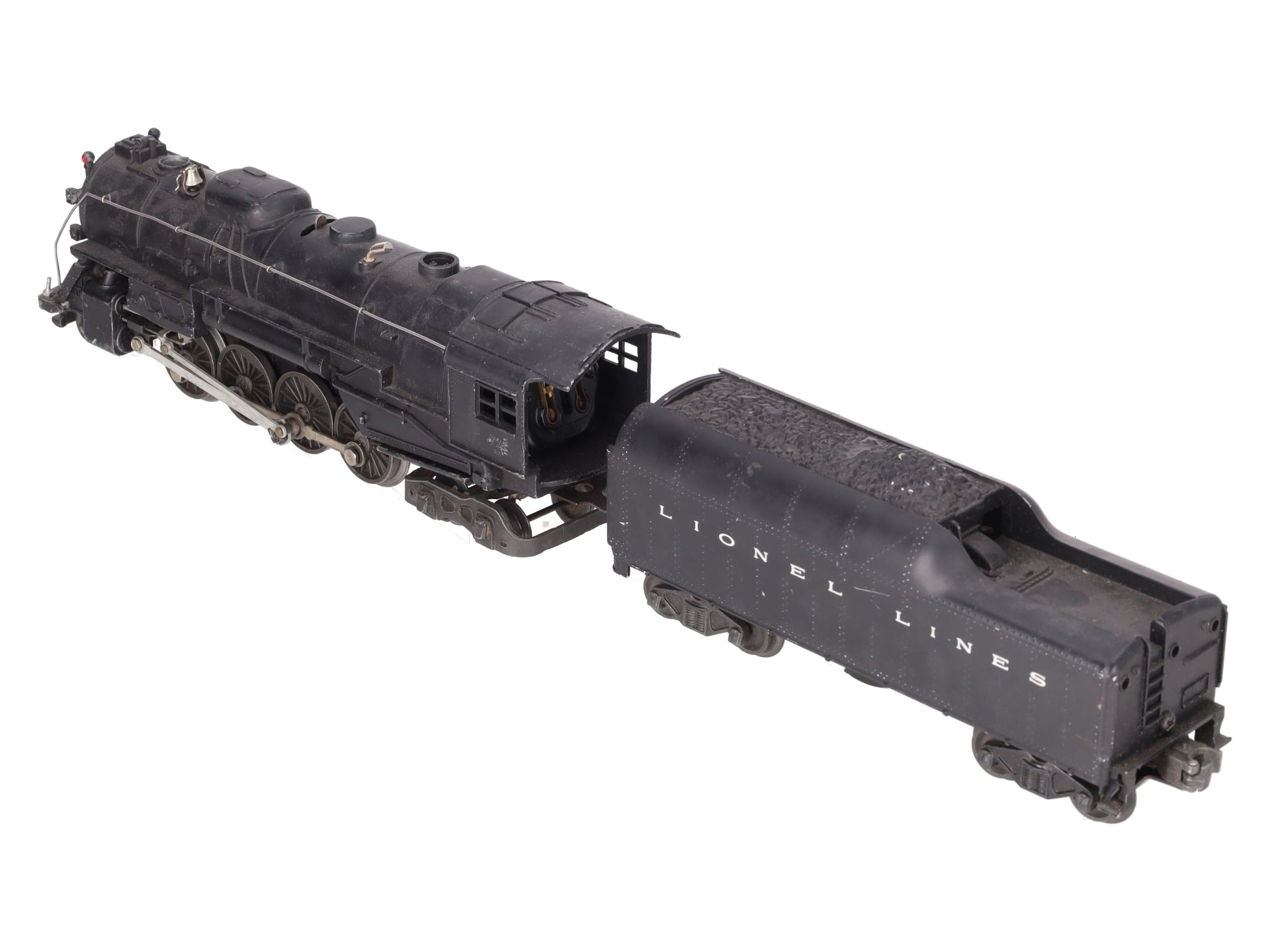 Lionel 726 Vintage O Pennsylvania 2-8-4 Die-Cast Locomotive & 2046W Tender VG