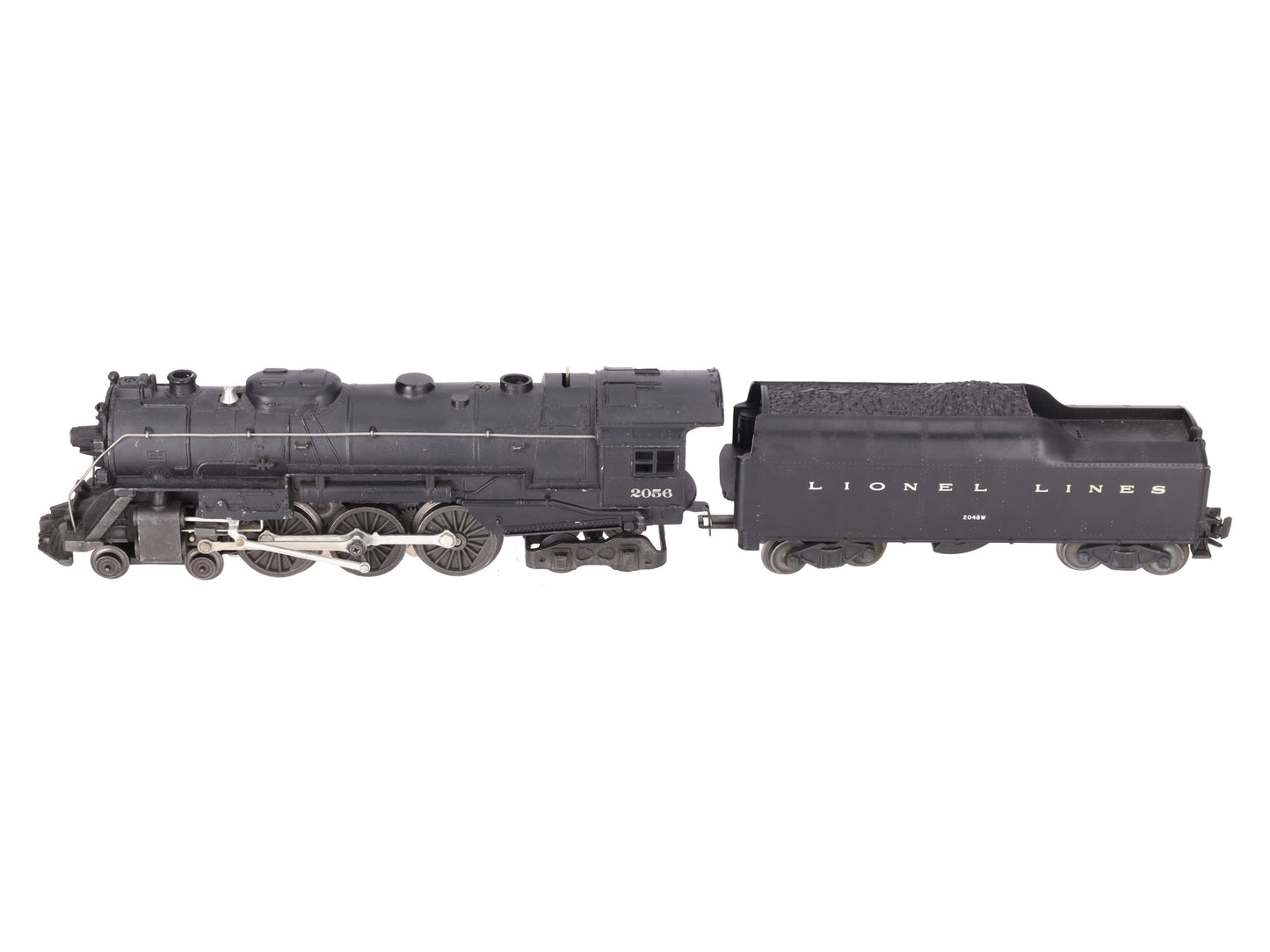 Lionel 2056 Vintage O 4-6-4 Steam Locomotive w/2046W Tender VG