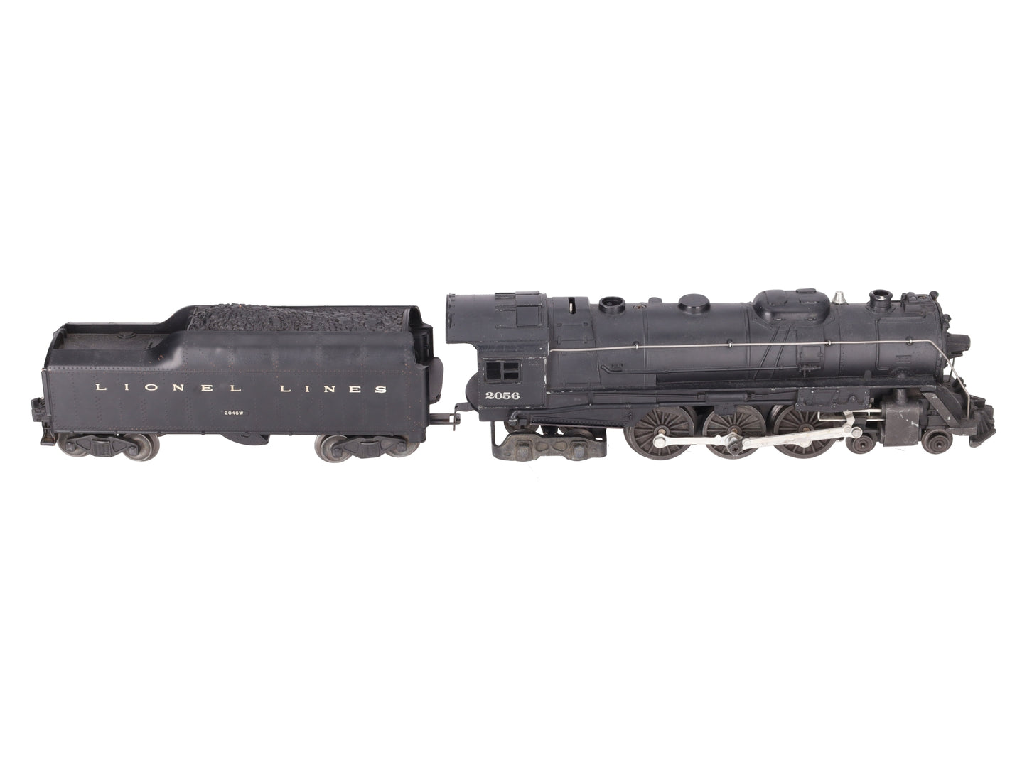 Lionel 2056 Vintage O 4-6-4 Steam Locomotive w/2046W Tender VG
