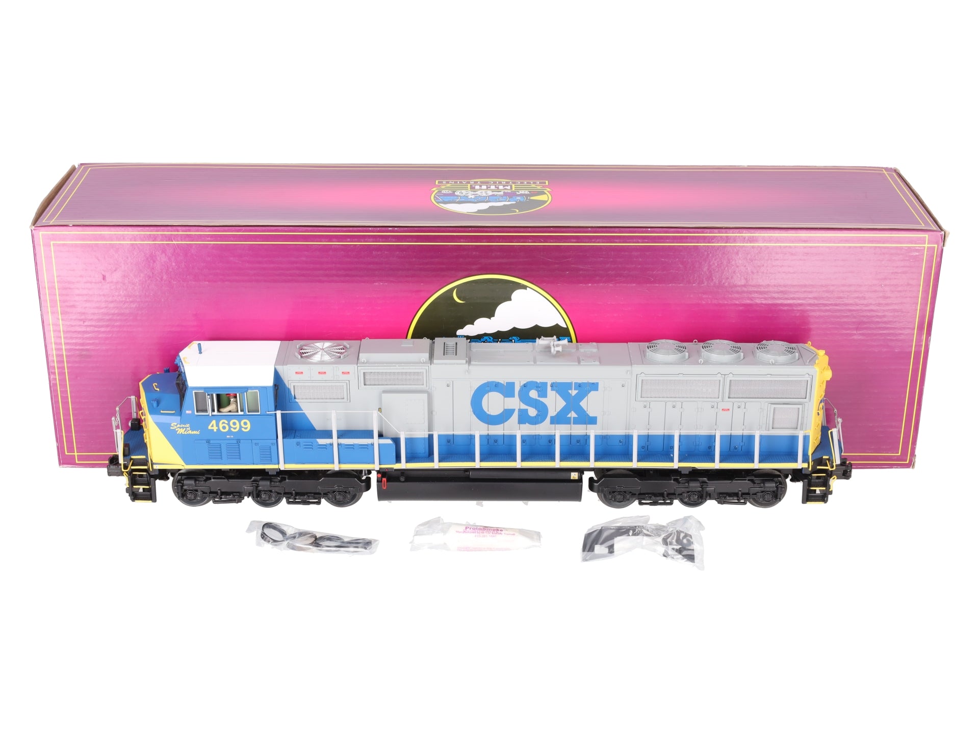 MTH 20-21276-1 O Gauge CSX Transportation SD70M Diesel Locomotive #4699 w/PS3 LN/Box