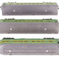 Lionel 2400S Vintage O Green/Gray Passenger Car Set: 2400, 2401, 2402 (Set of 3) VG