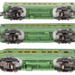 Lionel 2400S Vintage O Green/Gray Passenger Car Set: 2400, 2401, 2402 (Set of 3) VG