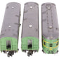 Lionel 2400S Vintage O Green/Gray Passenger Car Set: 2400, 2401, 2402 (Set of 3) VG