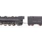 Lionel 1666 Vintage O 2-6-2 Steam Locomotive & 1689W Tender VG