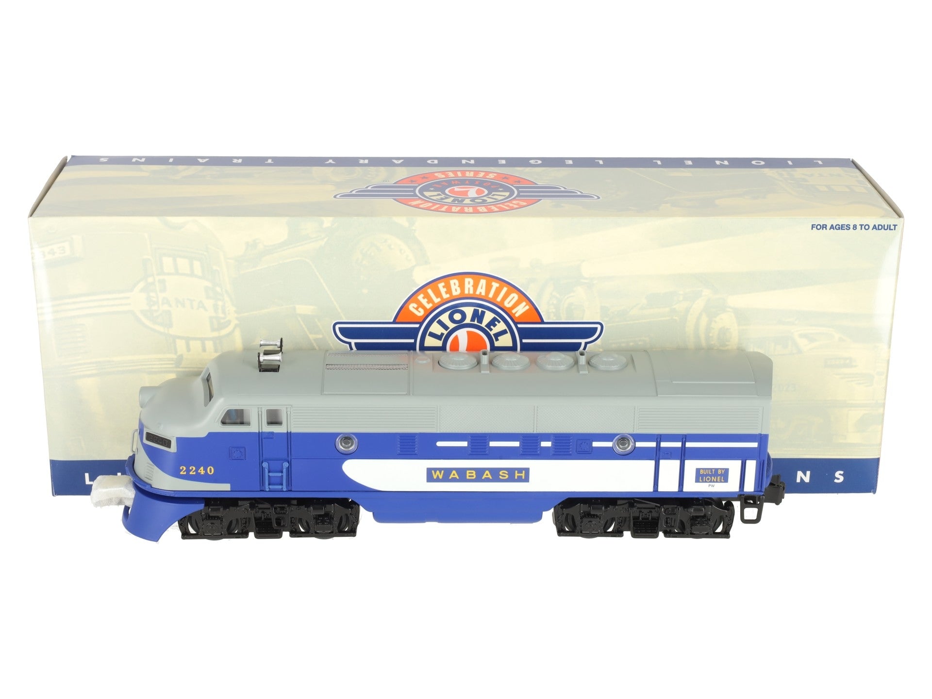 Lionel 6-14584 O Wabash 2240T F3 Dummy A Unit Diesel Engine with TMCC #2240 LN/Box