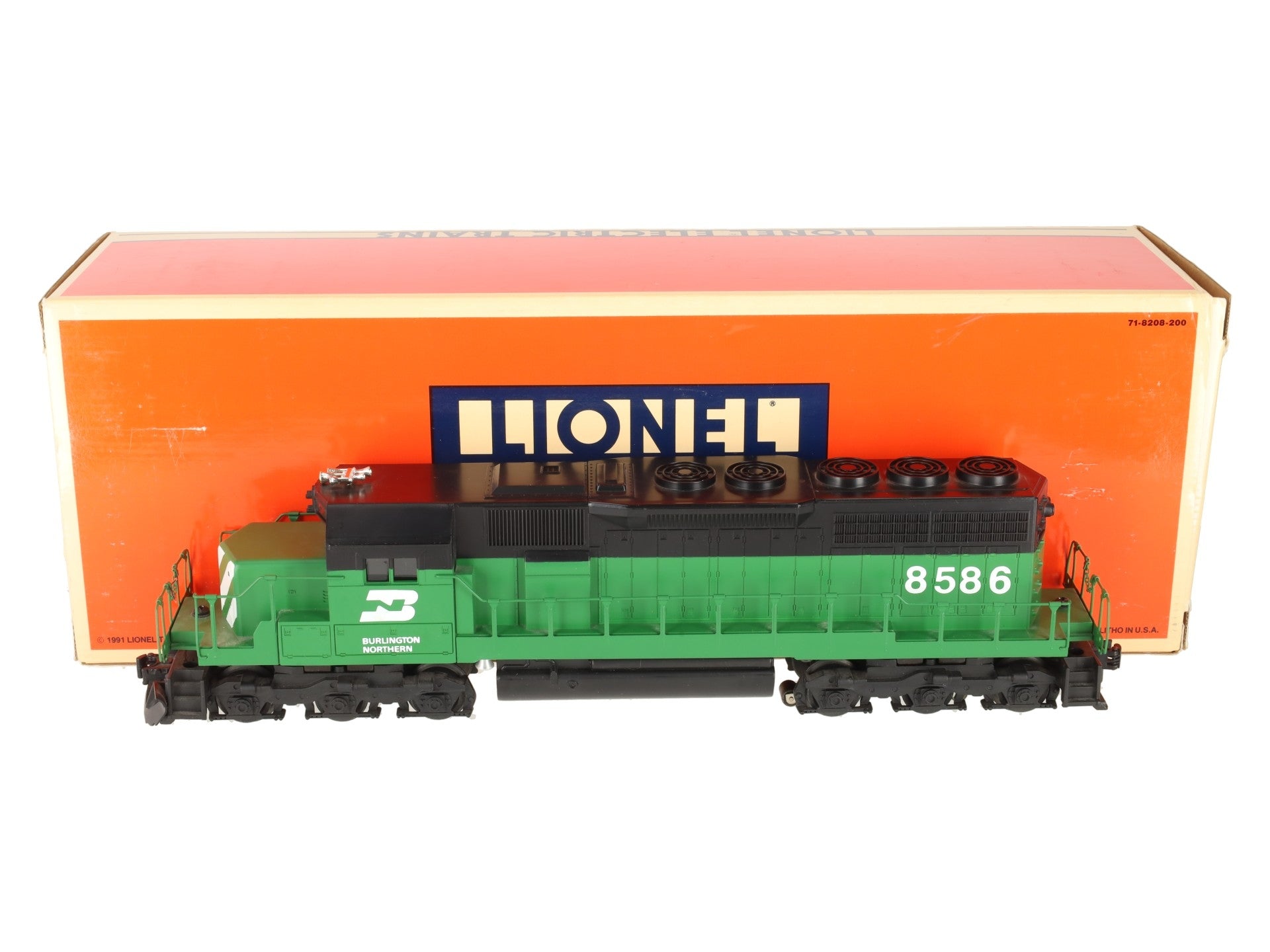 Lionel 6-18208 O Gauge Burlington Northern SD-40 Dummy Diesel Locomotive #8586 EX/Box