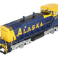 Atlas 1860-1 O Gauge Alaska Railroad Unpowered Diesel Locomotive #1552 (3 Rail) NIB