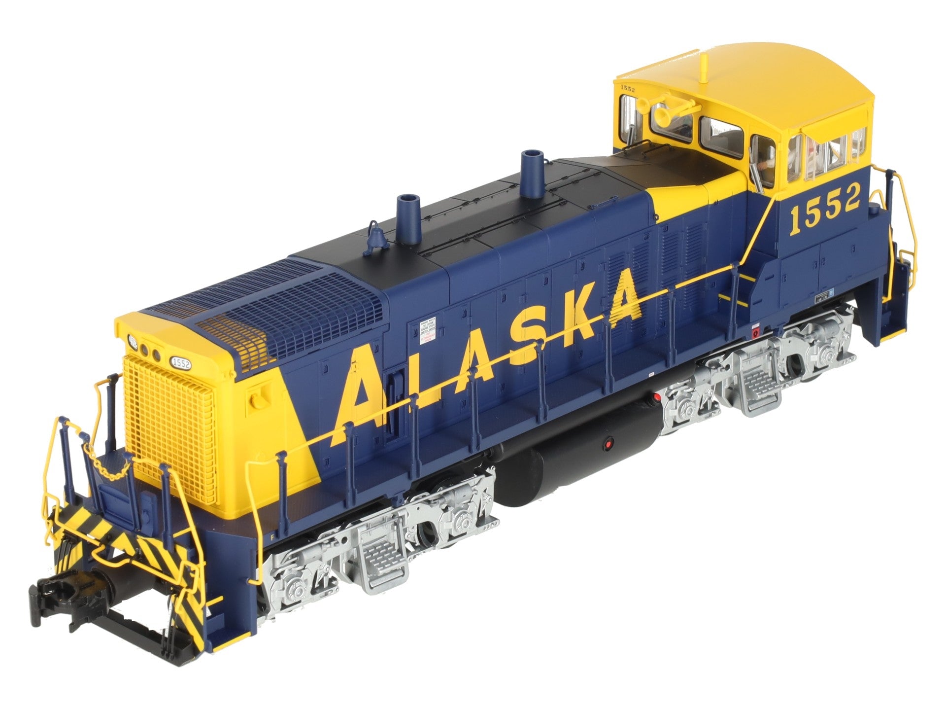 Atlas 1860-1 O Gauge Alaska Railroad Unpowered Diesel Locomotive #1552 (3 Rail) NIB