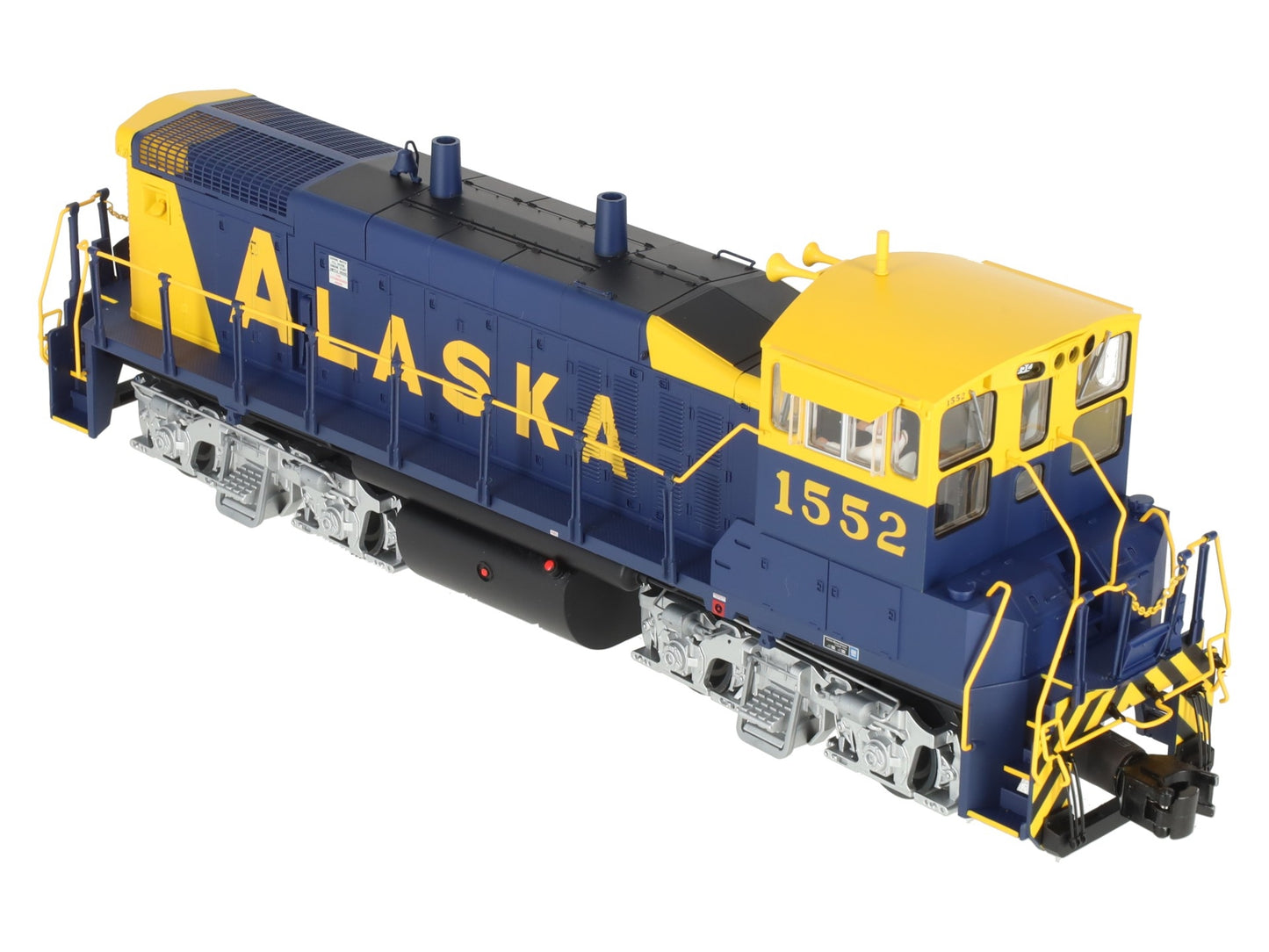 Atlas 1860-1 O Gauge Alaska Railroad Unpowered Diesel Locomotive #1552 (3 Rail) NIB