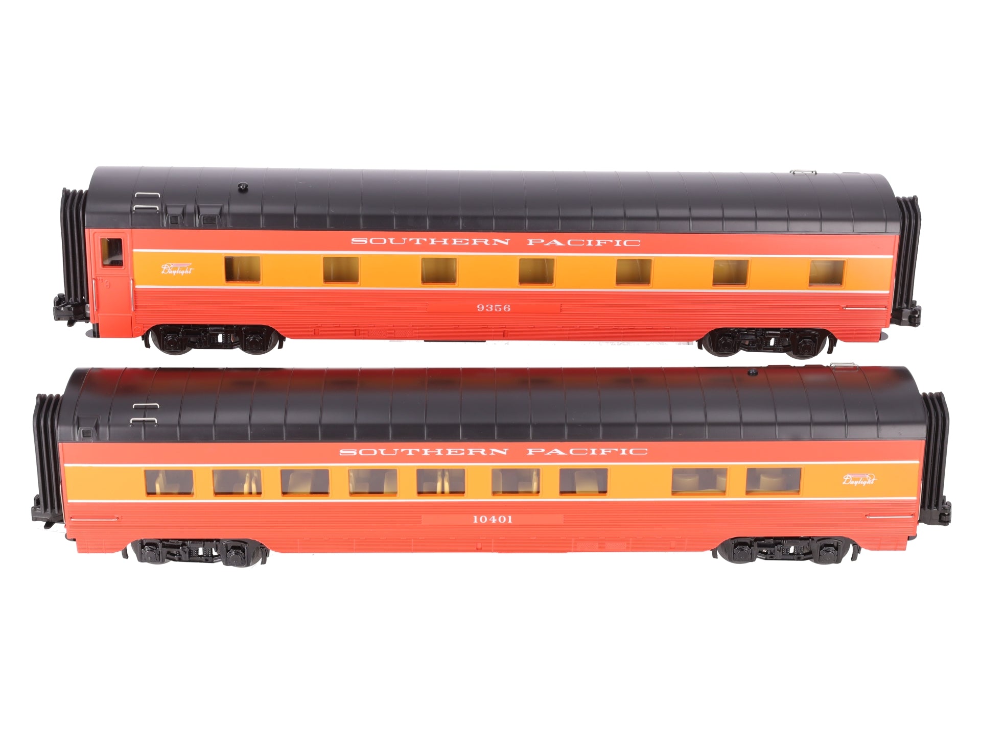 MTH 30-67577 Southern Pacific Daylight 2-car 60' Stream ABS Sleeper EX/Box