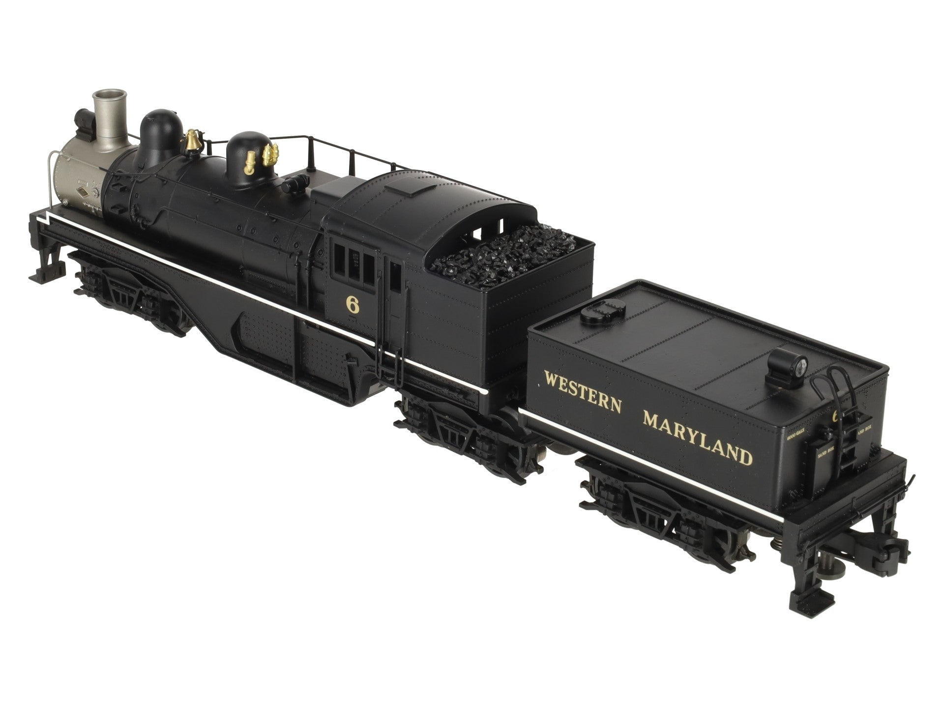 Lionel 6-18023 O Gauge Western Maryland Shay Steam Locomotive #6 EX/Box