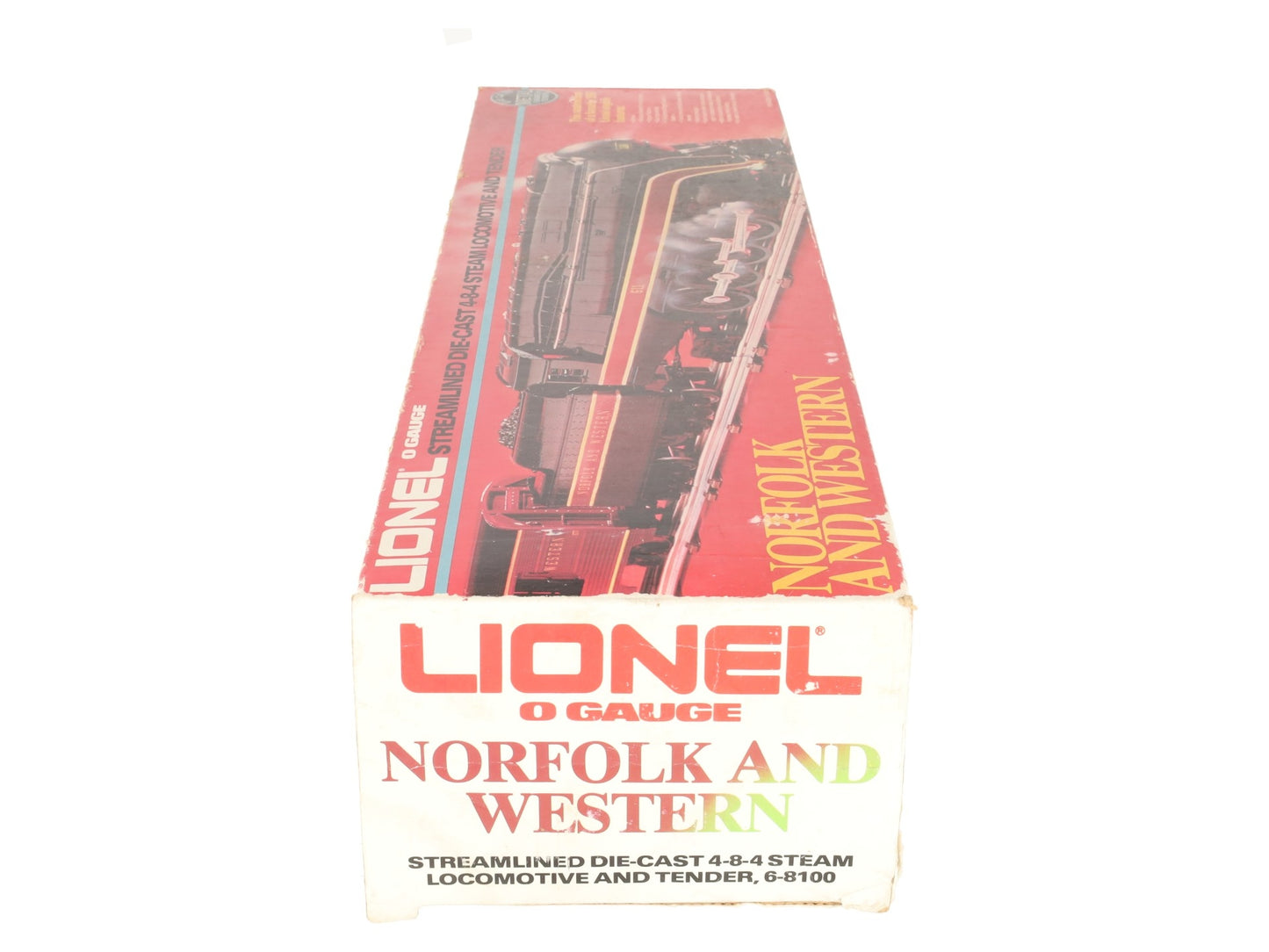 Lionel 6-8100 O Gauge Norfolk & Western 4-8-4 Steam Locomotive & Tender #611 EX/Box