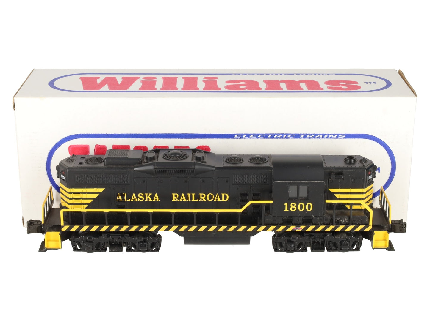 Williams GP9AA-100 O Gauge Alaska Powered Auxiliary Engine #1801 EX/Box