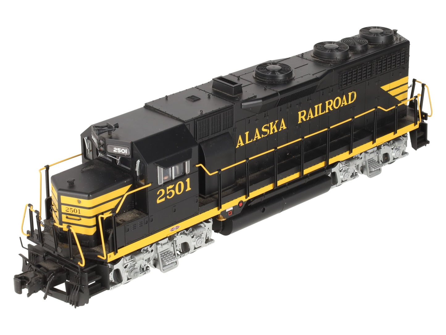 Atlas 1140-1 O Gauge Alaska Railroad GP-35 Diesel Locomotive #2501 (3 Rail) LN/Box