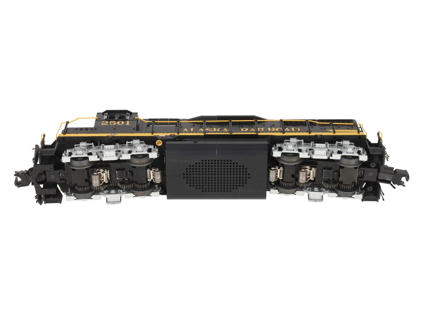 Atlas 1140-1 O Gauge Alaska Railroad GP-35 Diesel Locomotive #2501 (3 Rail) LN/Box