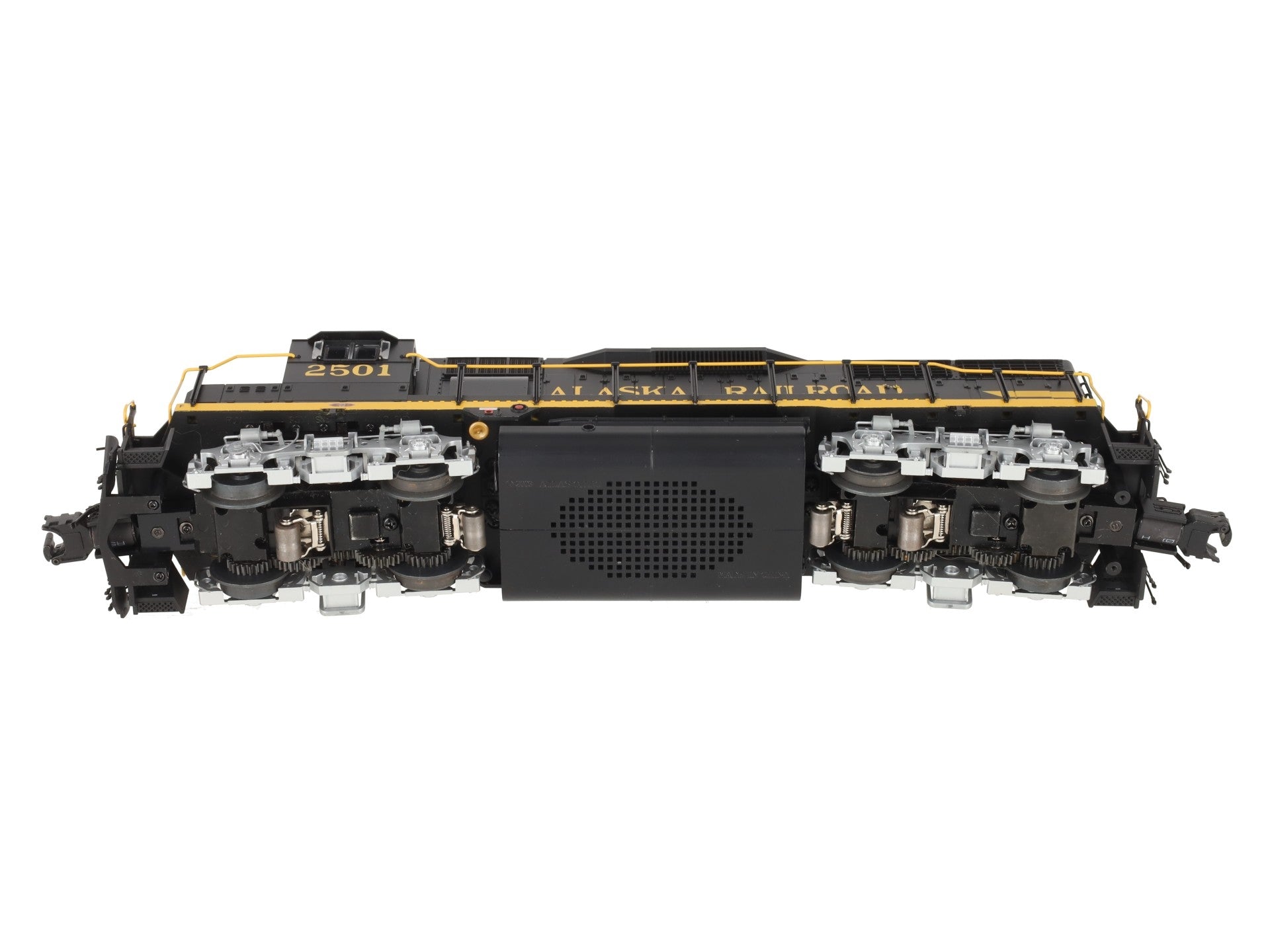 Atlas 1140-1 O Gauge Alaska Railroad GP-35 Diesel Locomotive #2501 (3 Rail) LN/Box