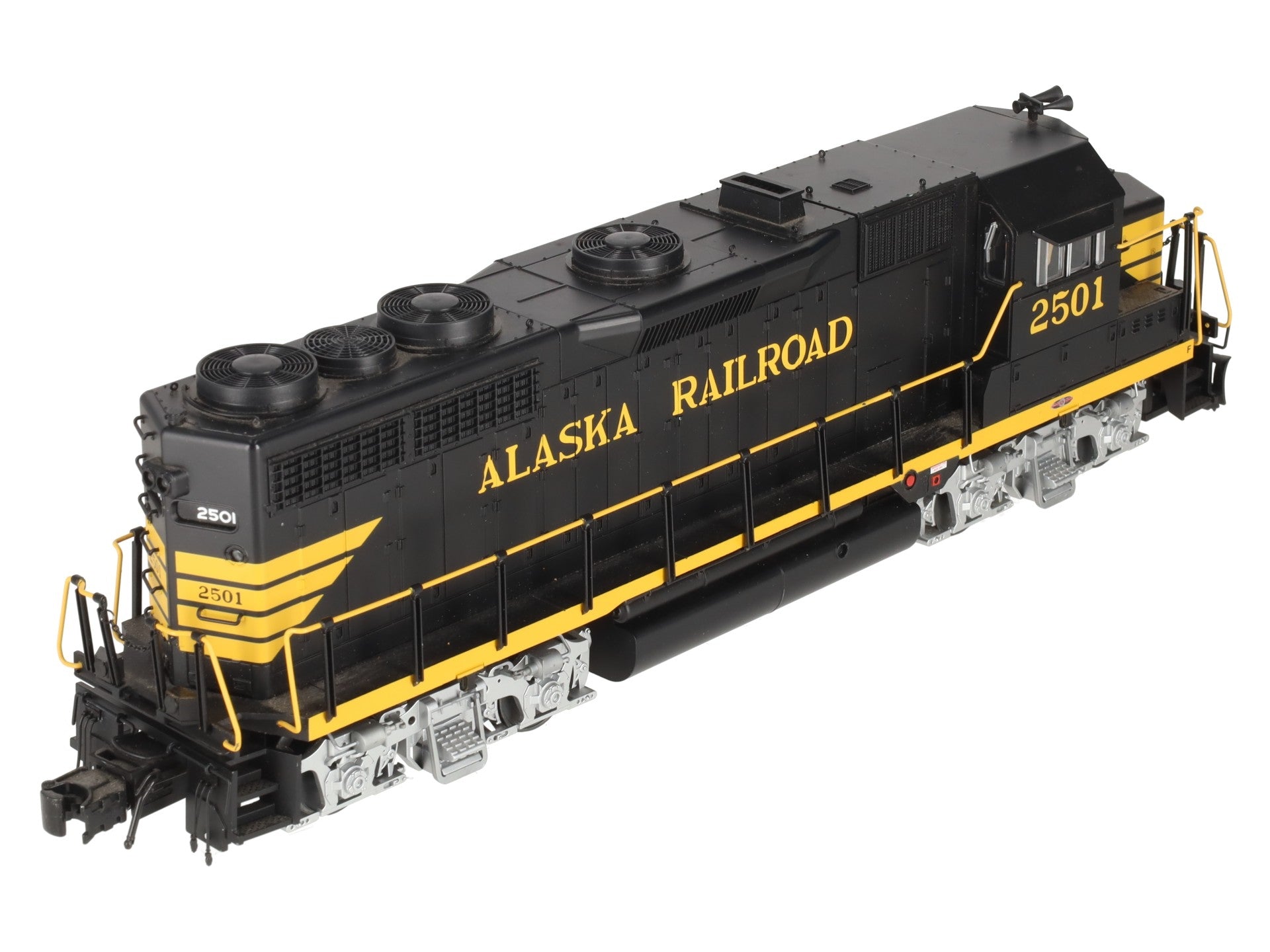 Atlas 1140-1 O Gauge Alaska Railroad GP-35 Diesel Locomotive #2501 (3 Rail) LN/Box