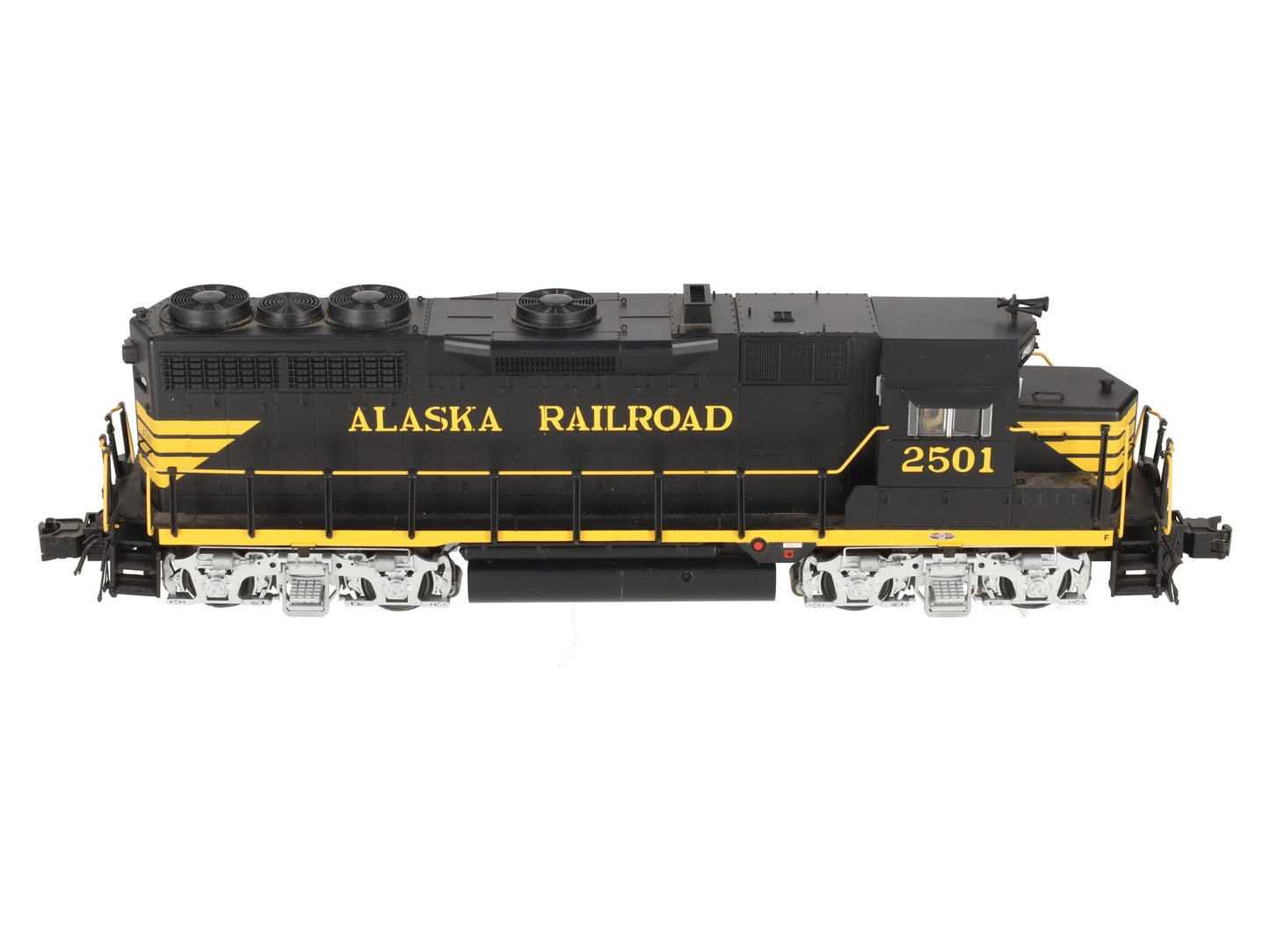 Atlas 1140-1 O Gauge Alaska Railroad GP-35 Diesel Locomotive #2501 (3 Rail) LN/Box