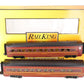MTH 30-67297 Pennsylvania Railroad 2-Car 60' Streamlined Sleeper/Diner LN/Box