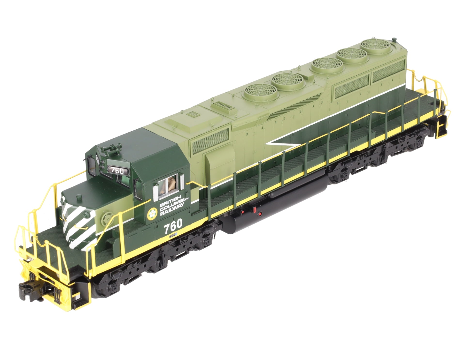 MTH 20-2908-3 British Columbia Railway SD40-2 Non-Powered Diesel Engine #760 LN/Box