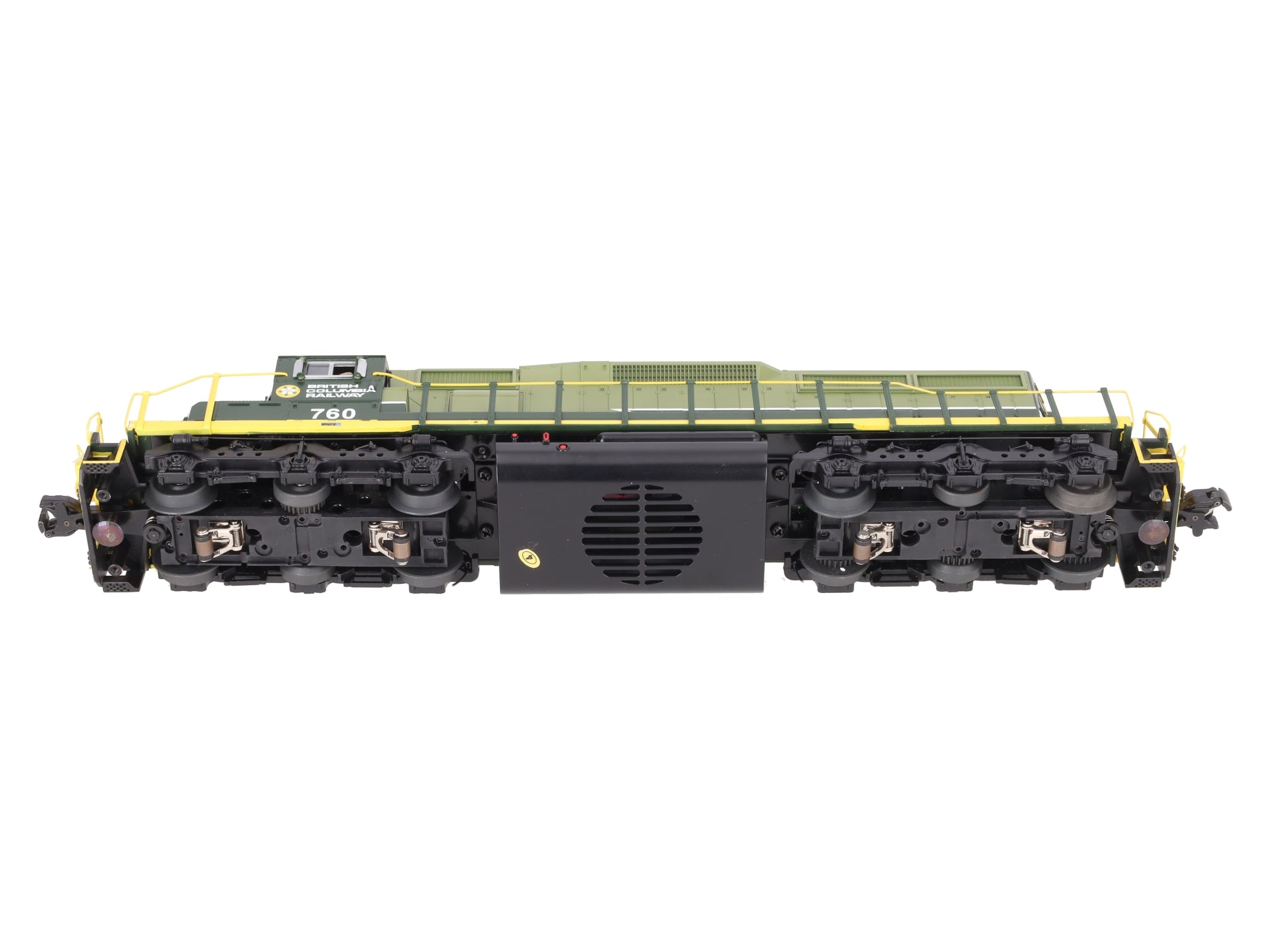 MTH 20-2908-3 British Columbia Railway SD40-2 Non-Powered Diesel Engine #760 LN/Box