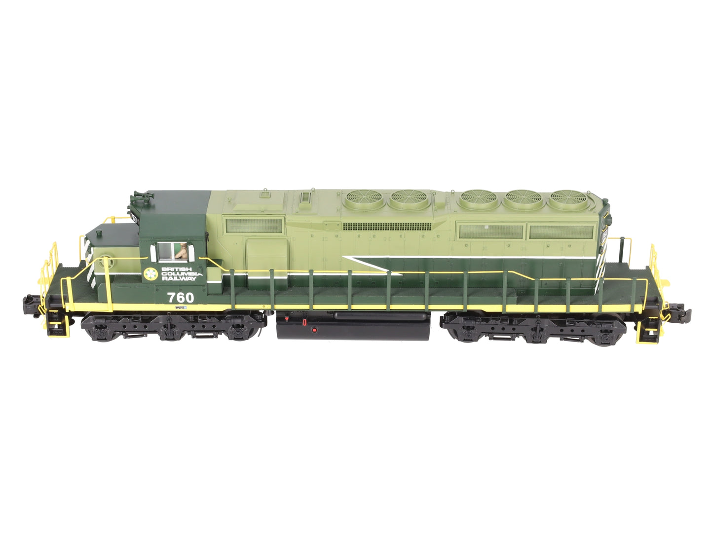MTH 20-2908-3 British Columbia Railway SD40-2 Non-Powered Diesel Engine #760 LN/Box