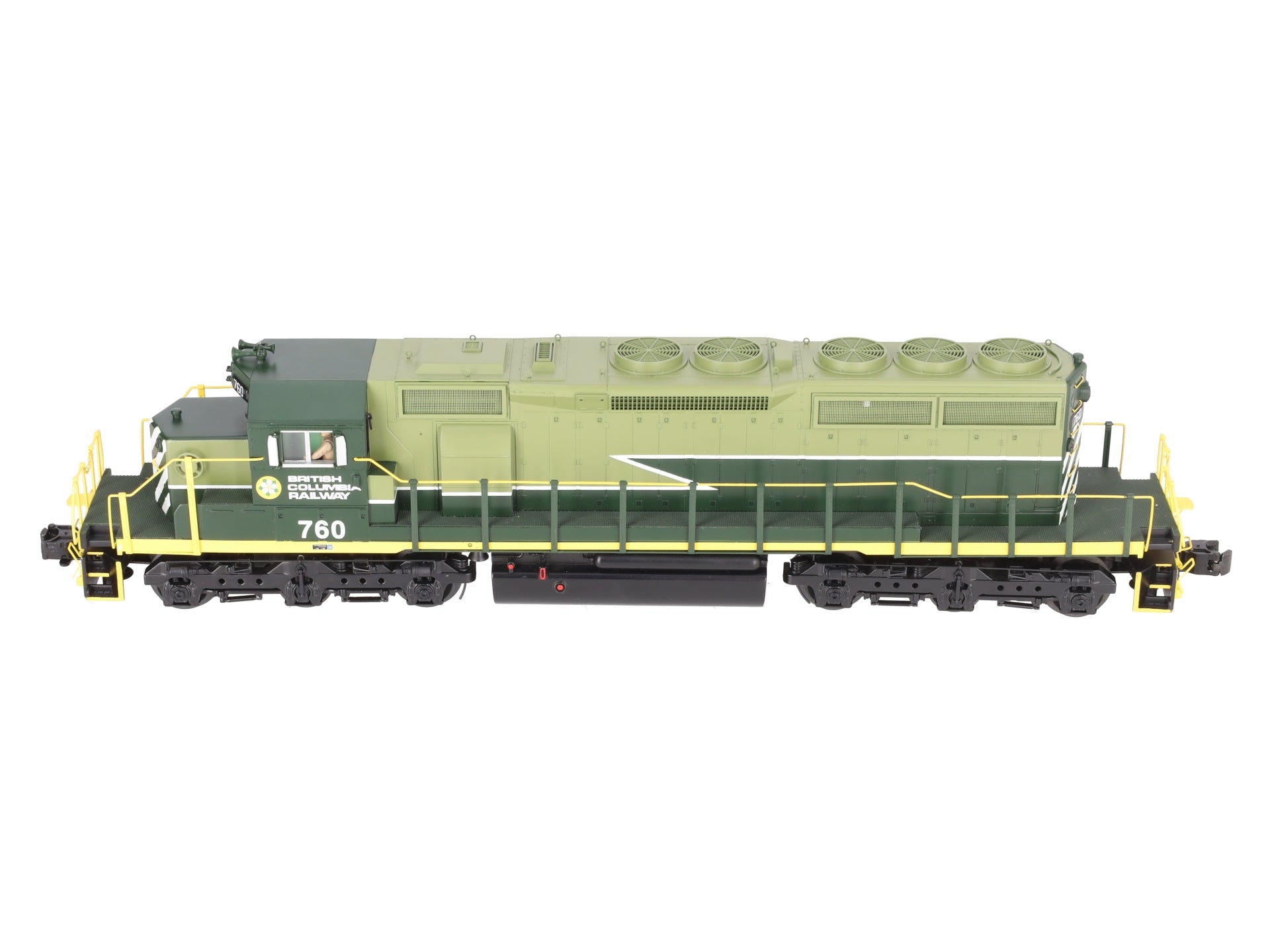 MTH 20-2908-3 British Columbia Railway SD40-2 Non-Powered Diesel Engine #760 LN/Box