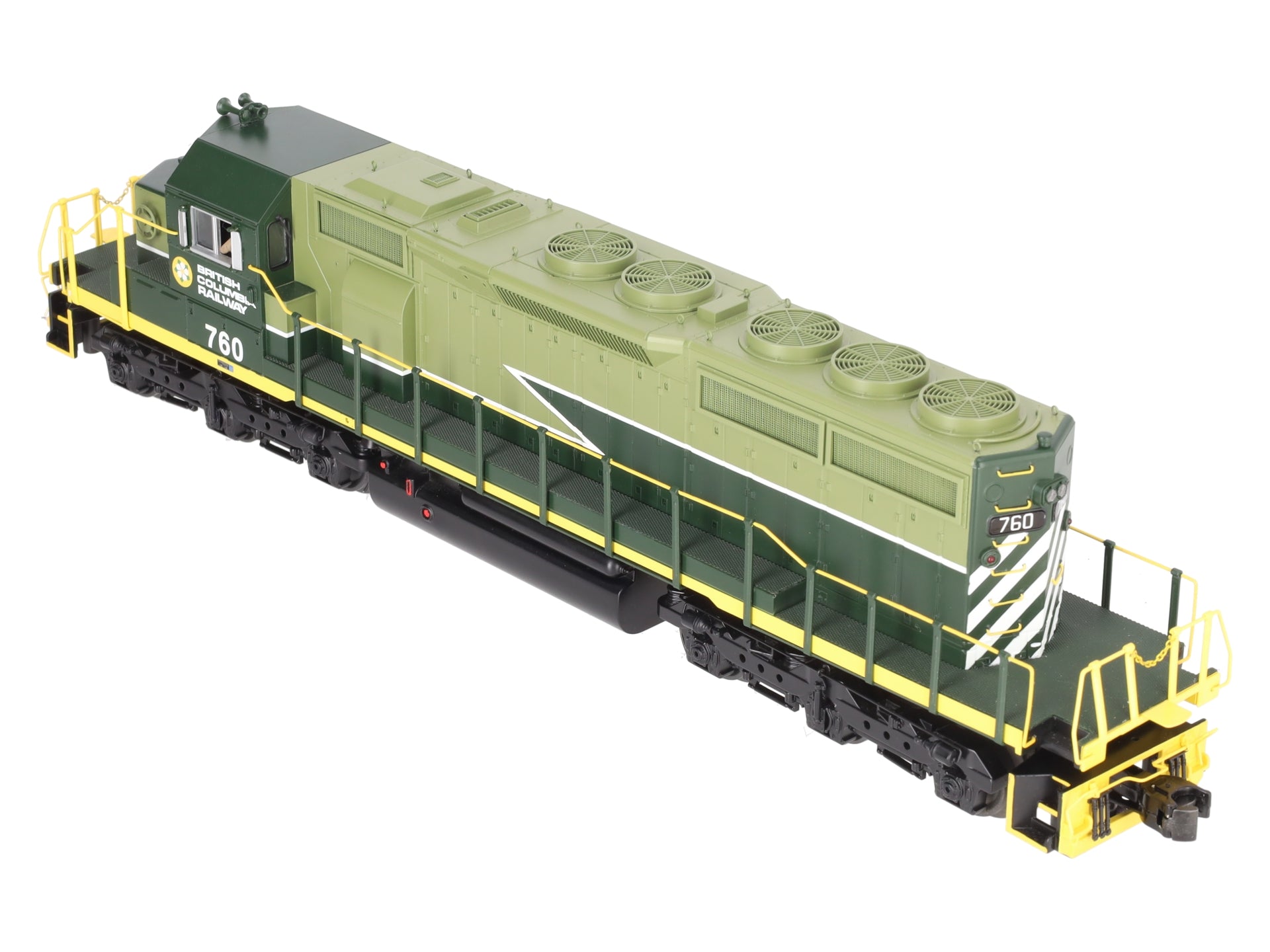 MTH 20-2908-3 British Columbia Railway SD40-2 Non-Powered Diesel Engine #760 LN/Box
