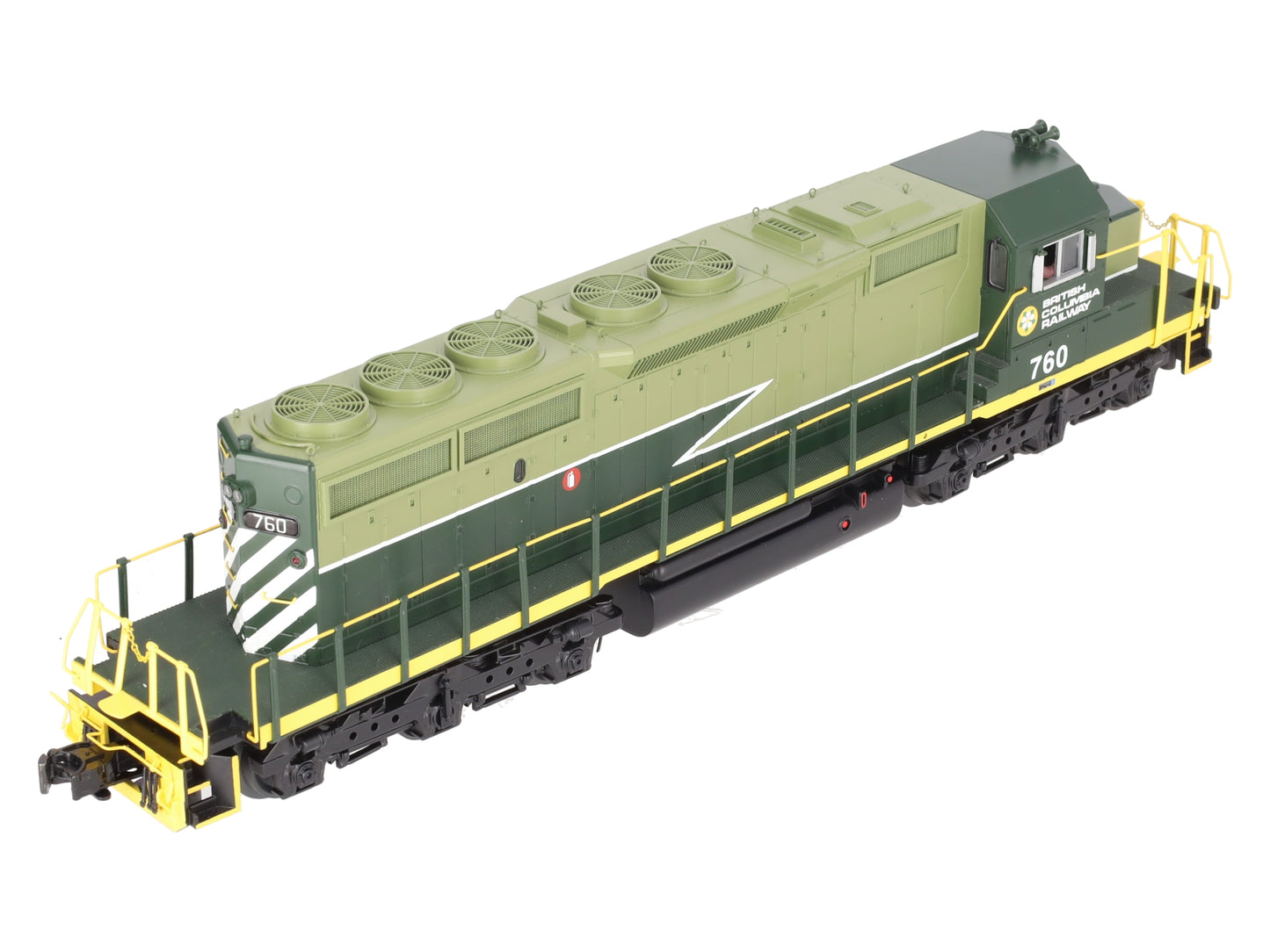 MTH 20-2908-3 British Columbia Railway SD40-2 Non-Powered Diesel Engine #760 LN/Box