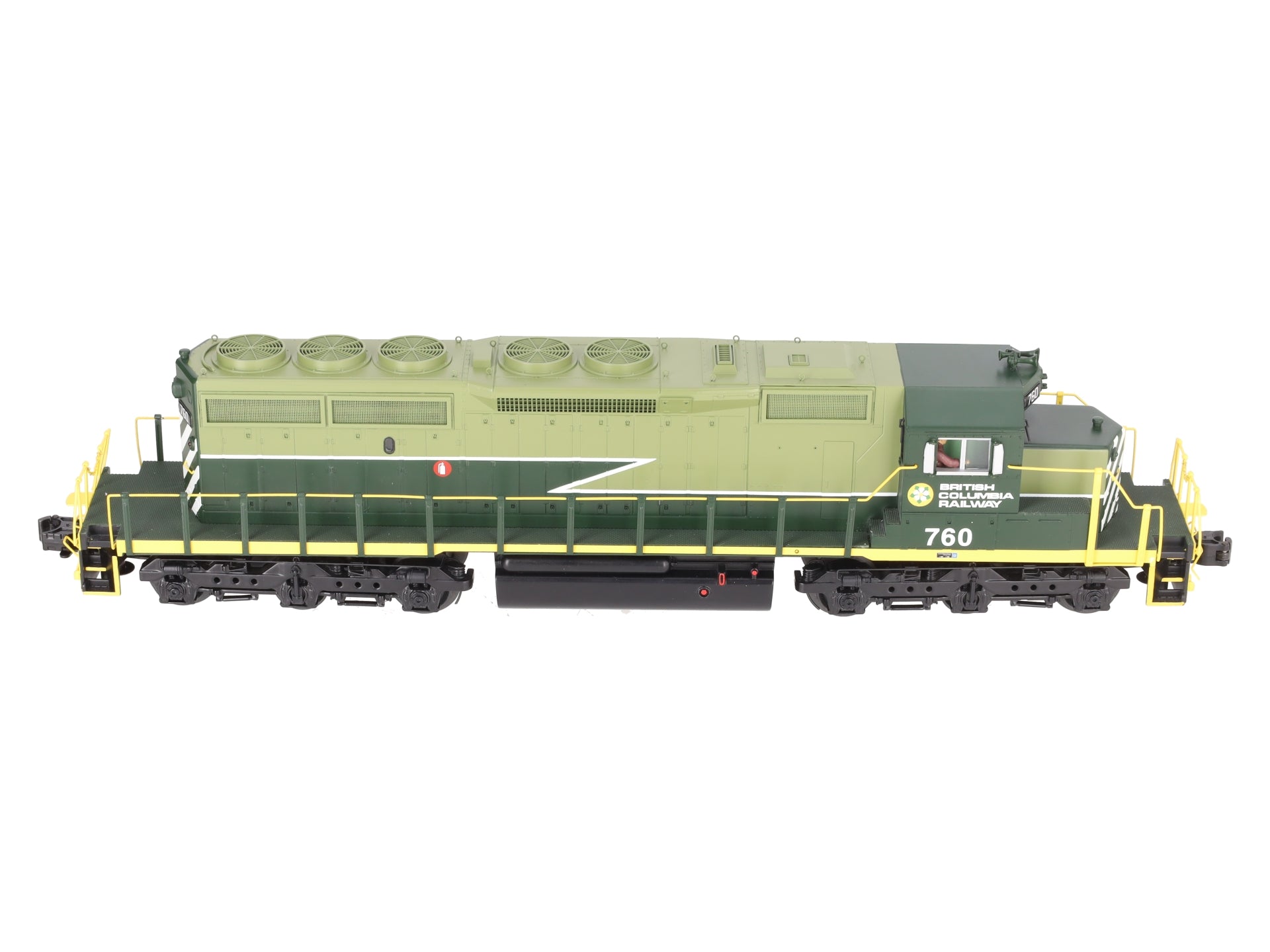 MTH 20-2908-3 British Columbia Railway SD40-2 Non-Powered Diesel Engine #760 LN/Box