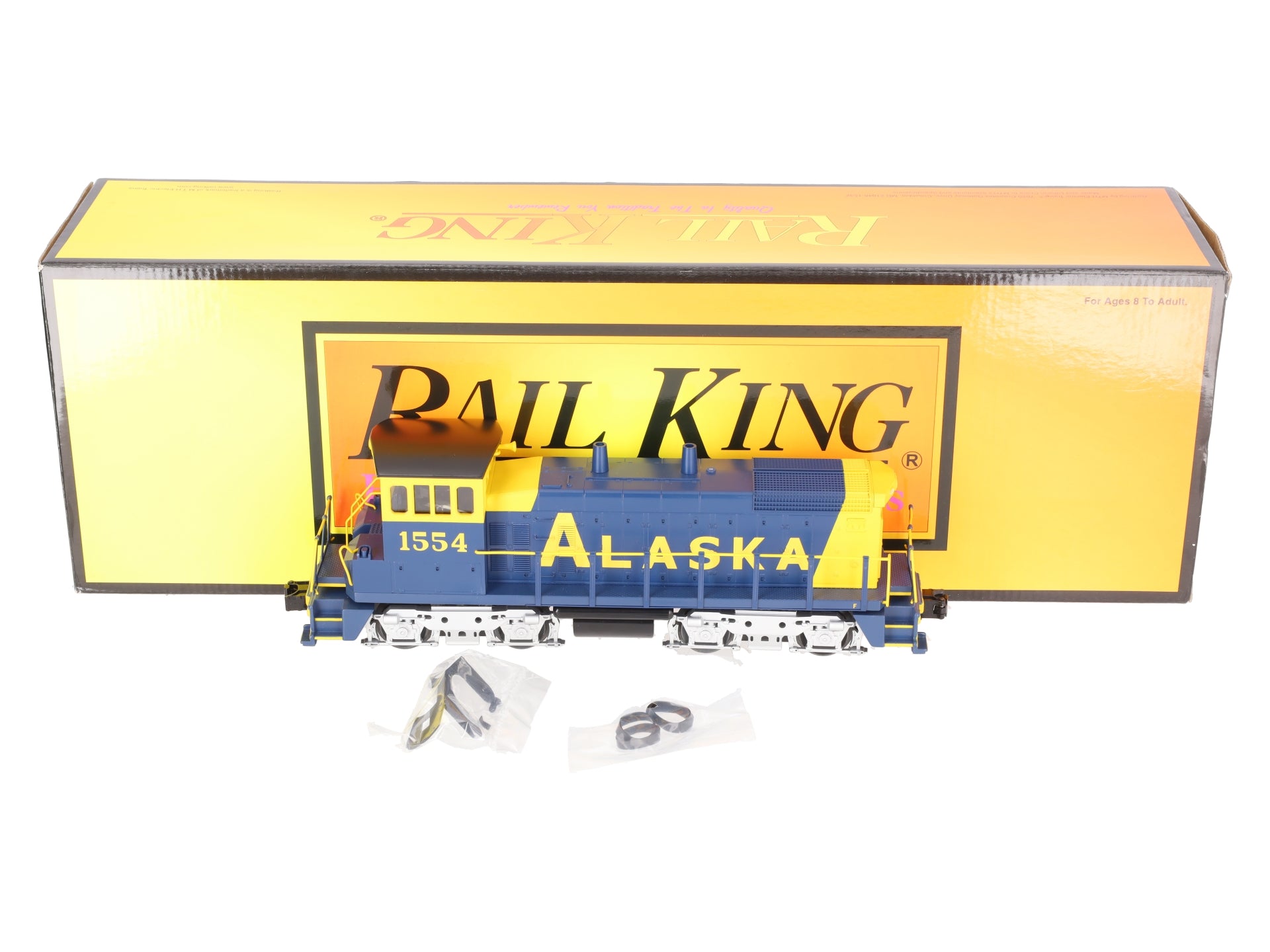 MTH 30-2465-1 O Gauge Alaska SW1500 Diesel Switcher w/Proto-Sound 2.0 #1554 LN/Box
