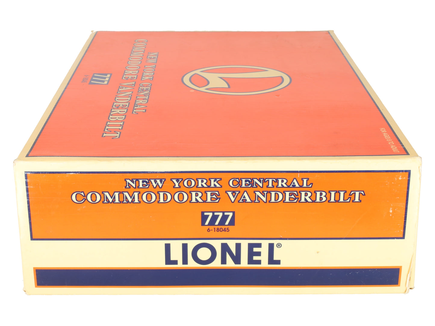 Lionel 6-18045 O Gauge NYC Commodore Vanderbilt 4-6-4 Steam Locomotive & Tender EX/Box