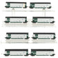 Kato 106-4608 N Scale BNSF BethGon Coalporter 8-Car Set EX/Box