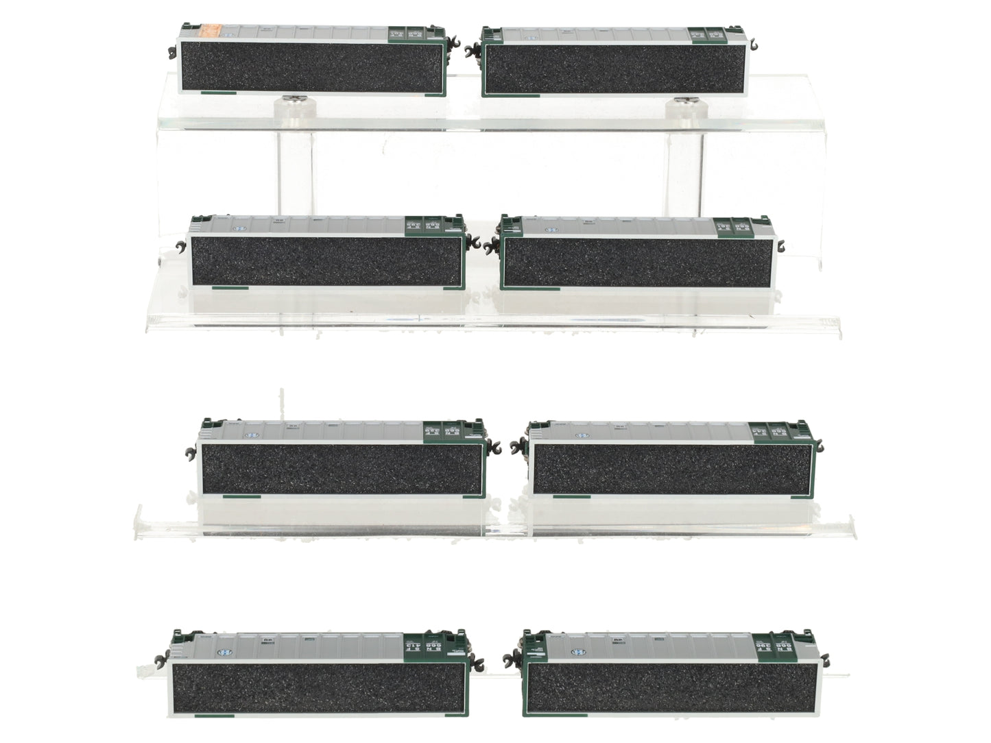 Kato 106-4608 N Scale BNSF BethGon Coalporter 8-Car Set EX/Box
