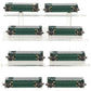 Kato 106-4608 N Scale BNSF BethGon Coalporter 8-Car Set EX/Box